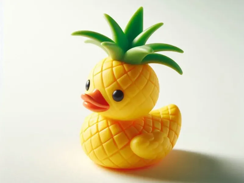 Pineapple duck