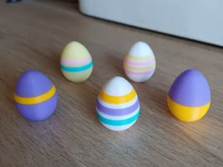 Mini Pastel Easter Eggs – Cute & Customizable