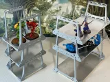 Stackable Steel Trays Magnetized Minis Hangers-0