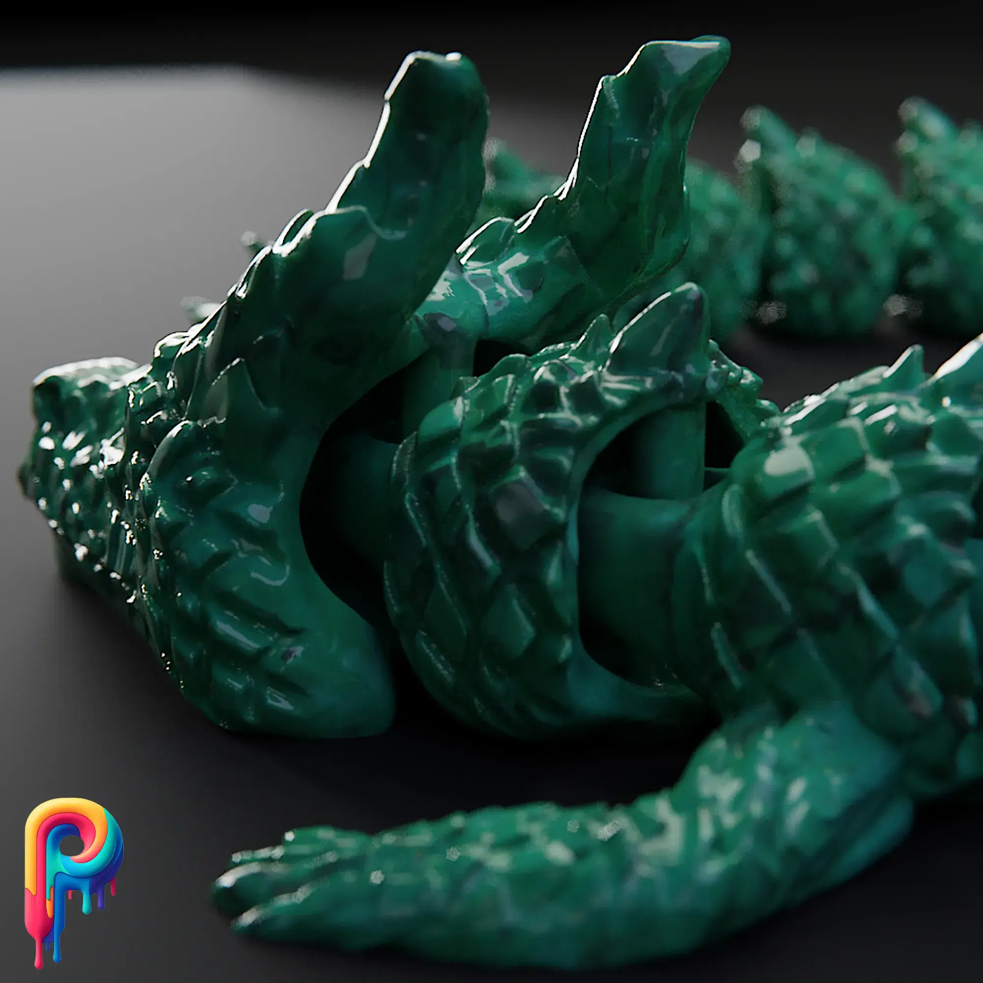 Flexi Dragon by Polymeria