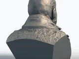 Laurence Fishburne Low Poly Bust - Morpheus Actor Sculpture-1