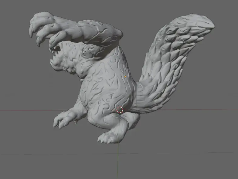 Shukaku Naruto STL Sand Beast Monster STL – Mythical Desert