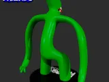 GREEN FROM RAINBOW FRIENDS ROBLOX | 3D FAN ART-2