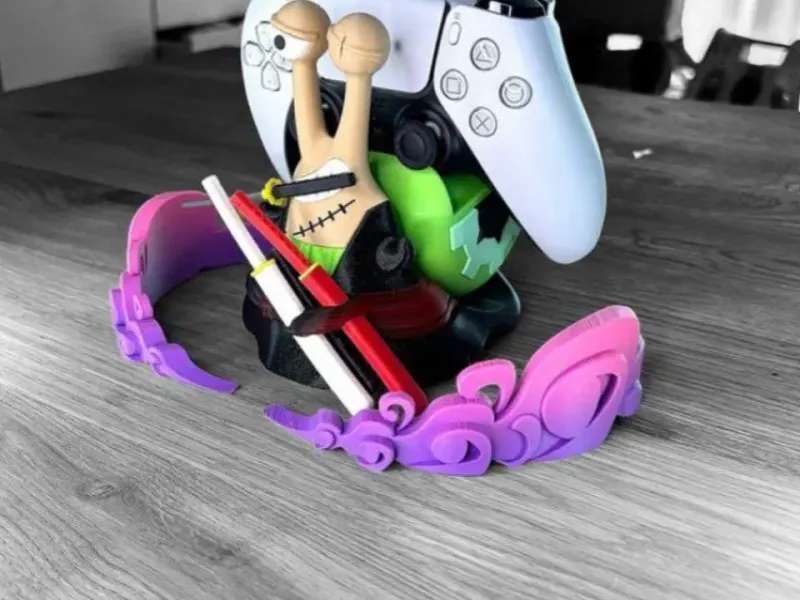 suporte de controle one piece zoro