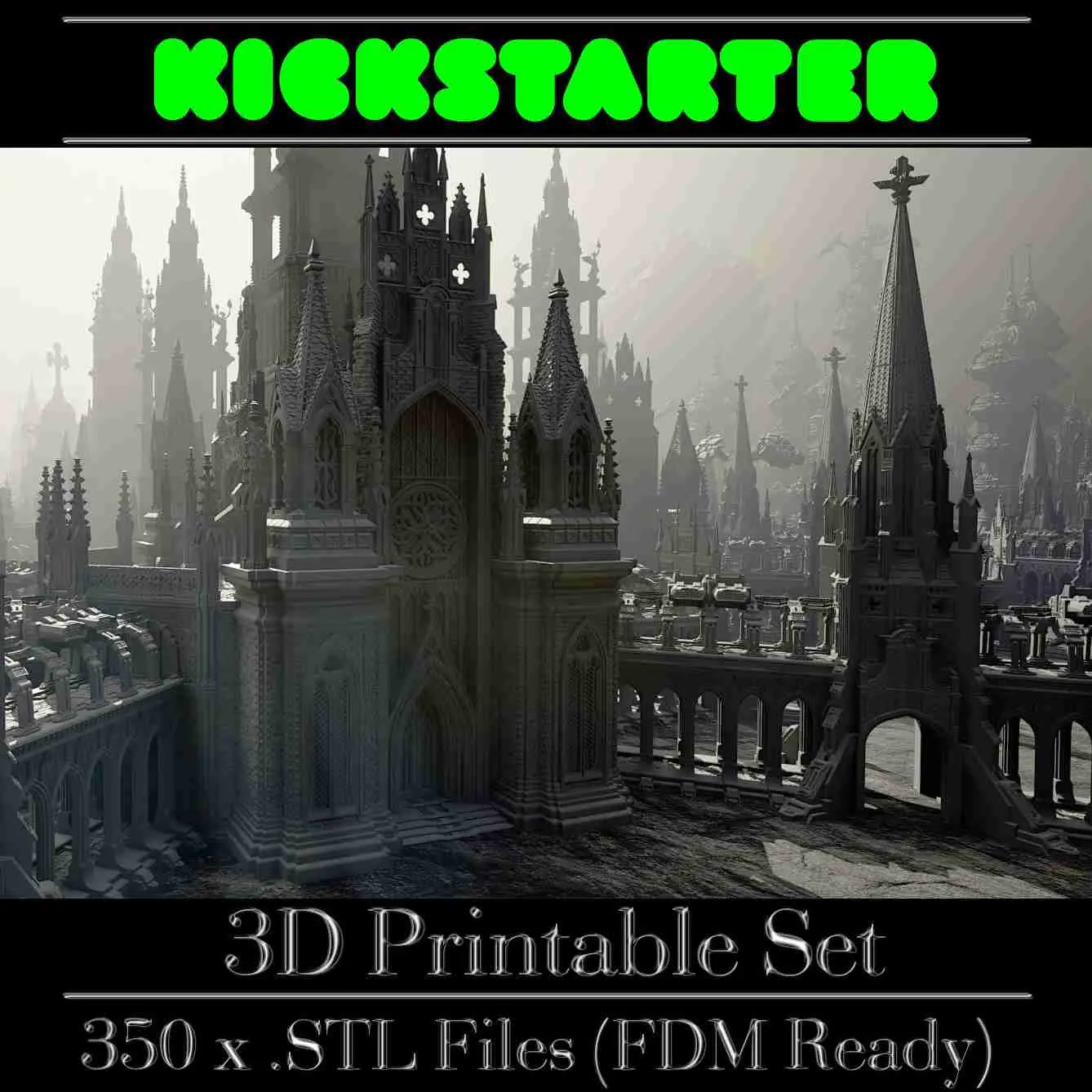 GrimDark Terrain (Essential Pack) (Free Sample) Kickstarter