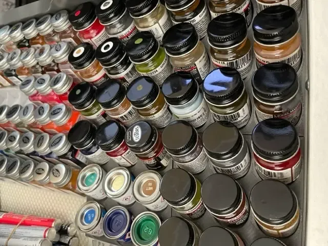 Suporte de pintura Testors / Model Master
