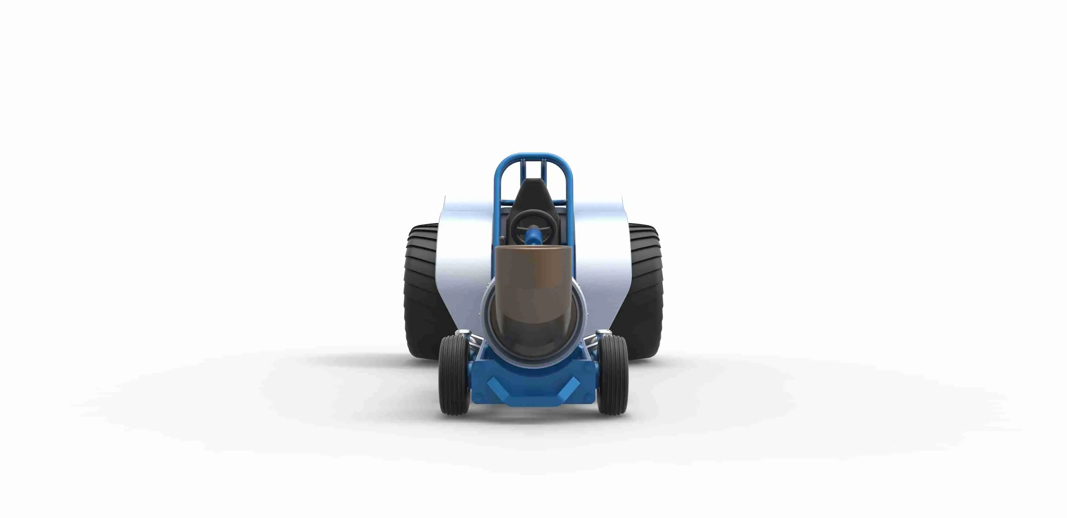 Mini trekker met straalmotor V2 Schaal 1:25