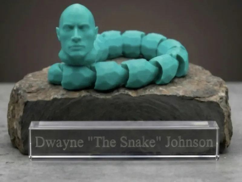 ​Dwayne "The Snake" Johnson | Articulated Flexi Snake