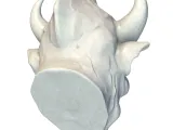 Gothic Demon Gargoyle Head – Detailed Sculpt Model-3