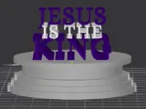 Jesus Is King Statue-0