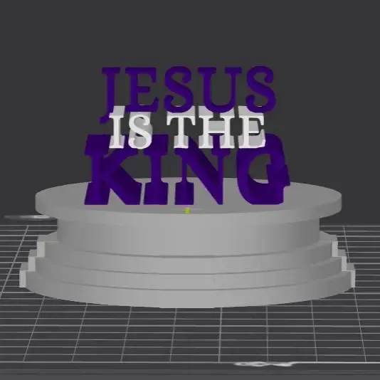 Jesus Is King Statue