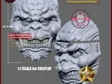 Enji Koma Devil Ape Mask - Tokyo Ghoul Cosplay Helmet-4