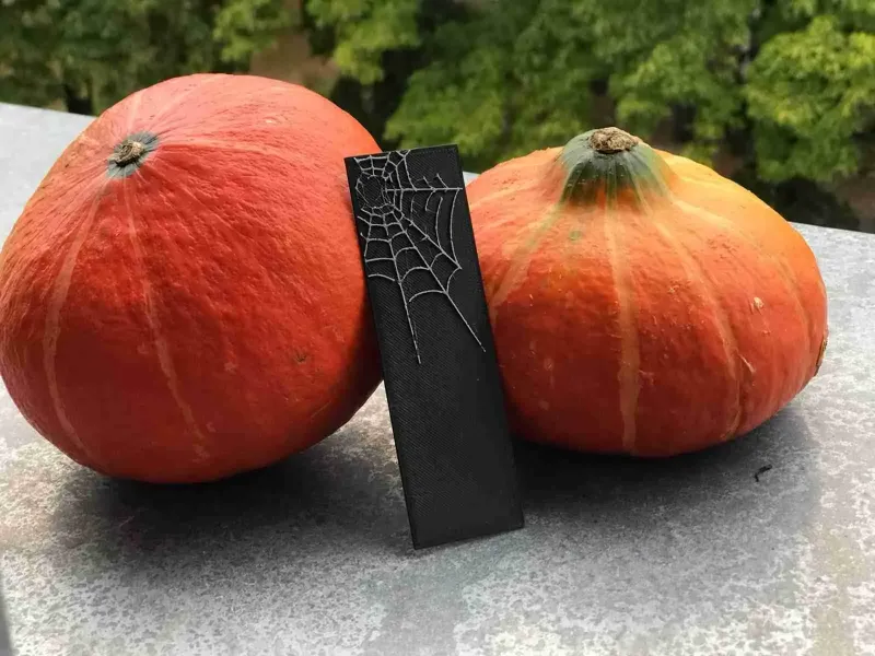 Stylish Halloween Bookmark