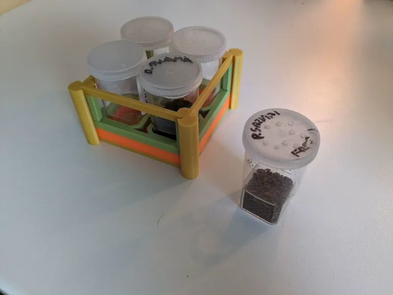 rack system for sling vials (demo version)
