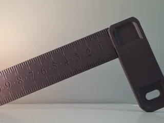 Kids toy: 90 degree Ruler (double sided)
