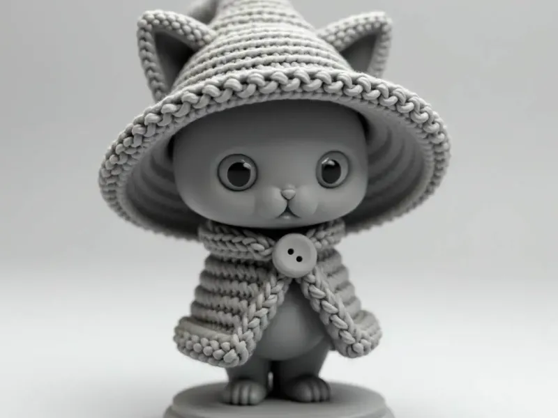 Knitted friends : toba the enchanted cat wizard
