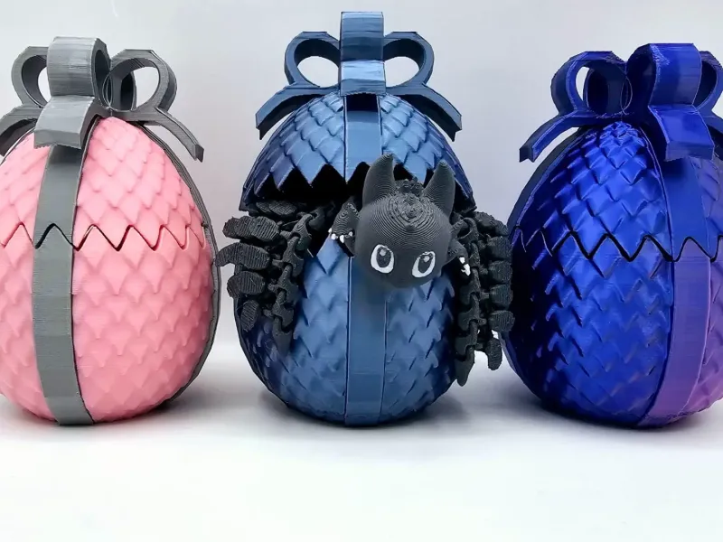 Gift Wrapped Dragon Egg