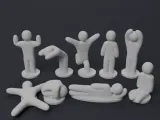Meccha Chameleon 3D Print STL – All 9 Poses Complete Set-3