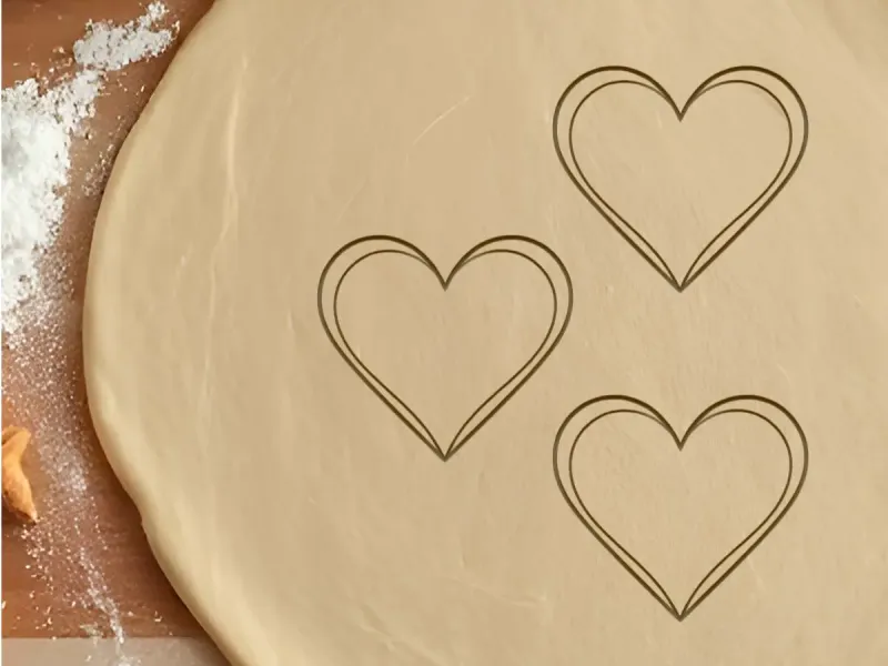Heart Cookie Cutter, Biscuit Cutter