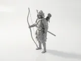 Samurai Archer Figurine Fantasy 3D Printable-3