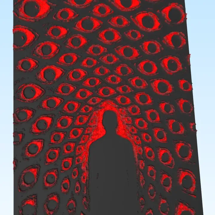 RED eyes Art 🥀