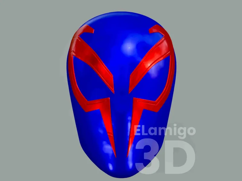 Spiderman 2099 Faceshell  (3D Files)
