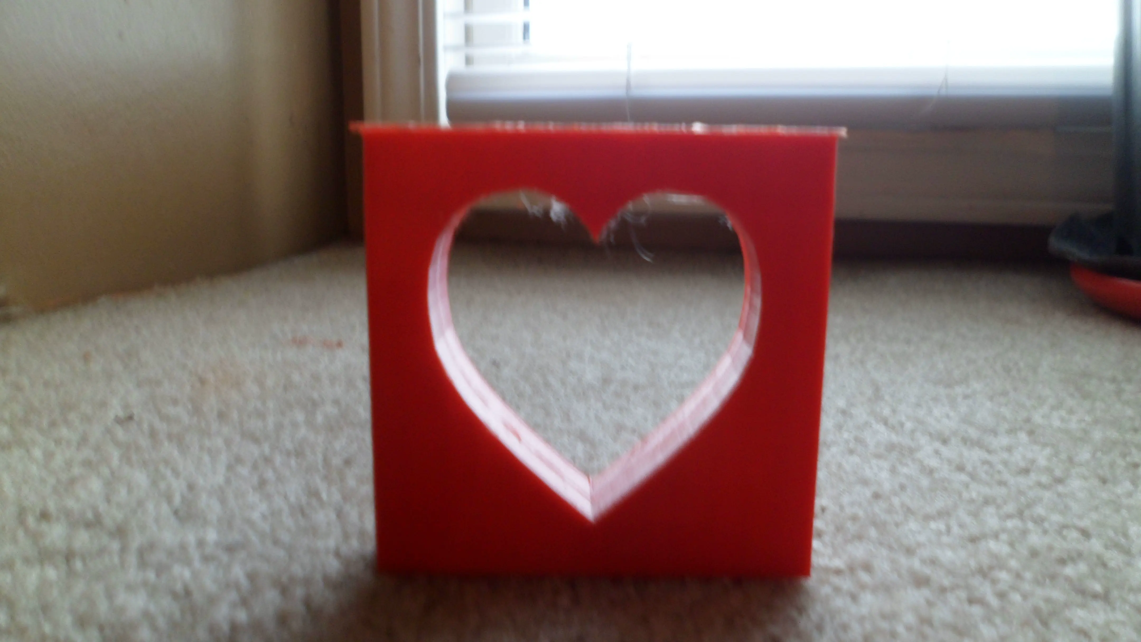 Valentines Day Heart Frame