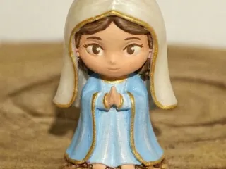 Virgin Mary for Nativity scene