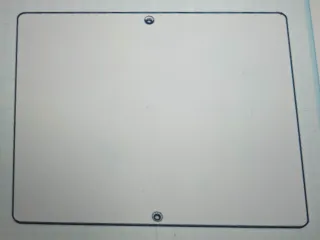 Wall cover 6.5 inch x 5.5 inch wall blank plate cover