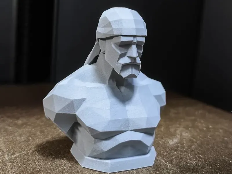 Memória do Hulk Hogan - Lowpoly