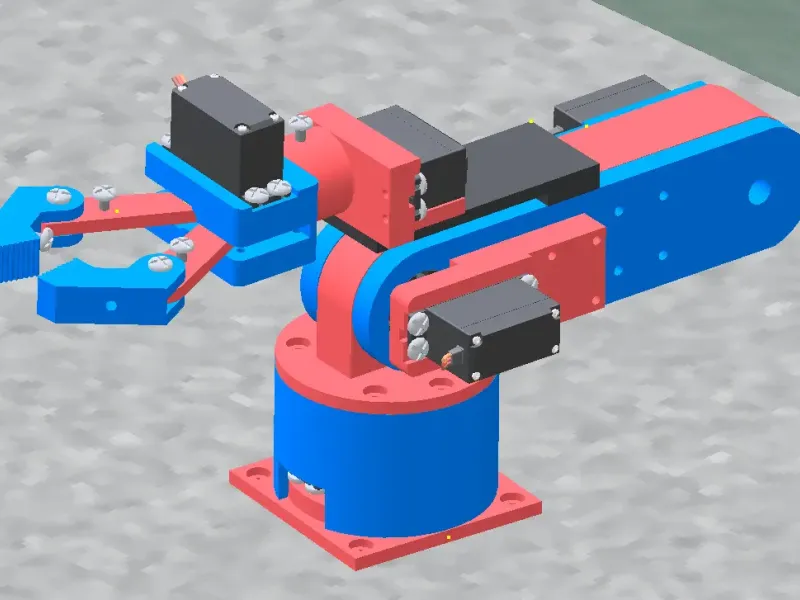 ROBOT ARM MG 996R