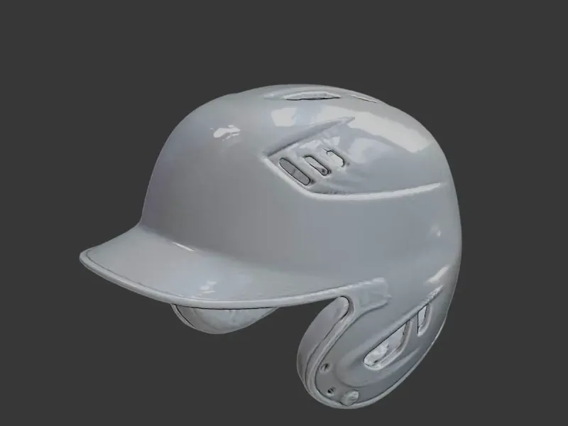 Rawlings Velo Series Batting Helmet – 3D Printable Model