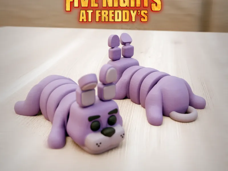 BONNIE FIVE NIGHTS AT FREDDY'S ARTICULATED KEYCHAIN FUNKO