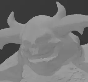Gran Inmundicia - demonio nurgle - pose clásica - escala a 