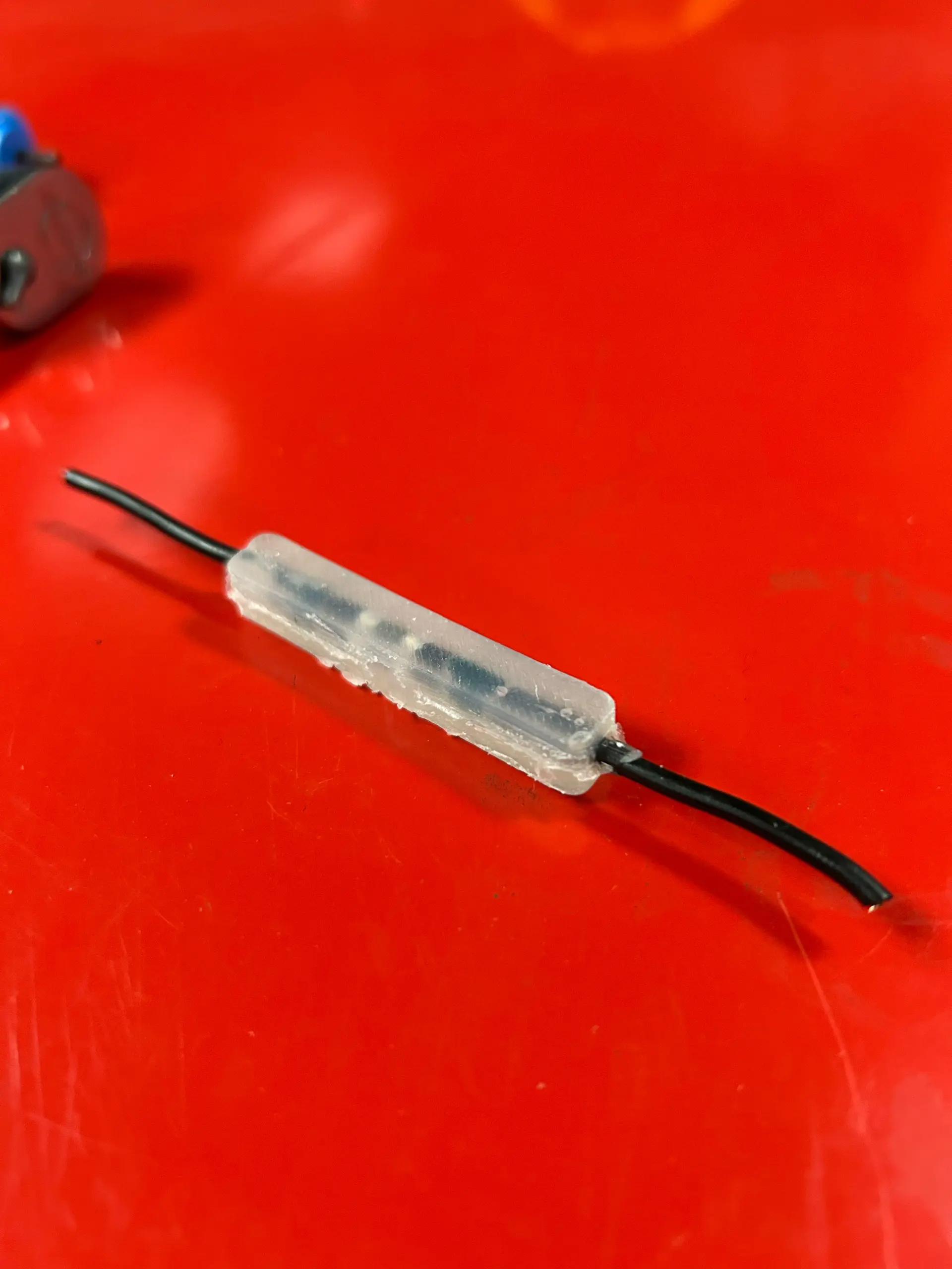 Wire splice injection mold