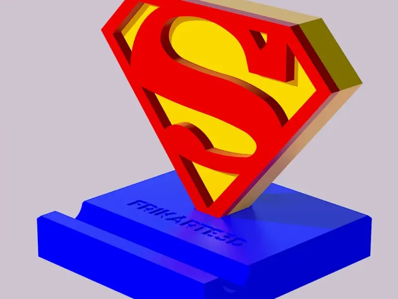 Superman Phone Holder