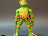 Flexi Print-in-Place Teenage Mutant Ninja Turtles, Michelang-8