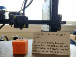 Cost Calibration Cube