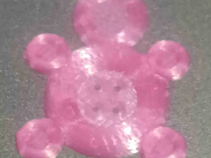 Winnie Poo Button
