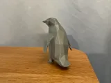Penguin Low Poly Statue-1