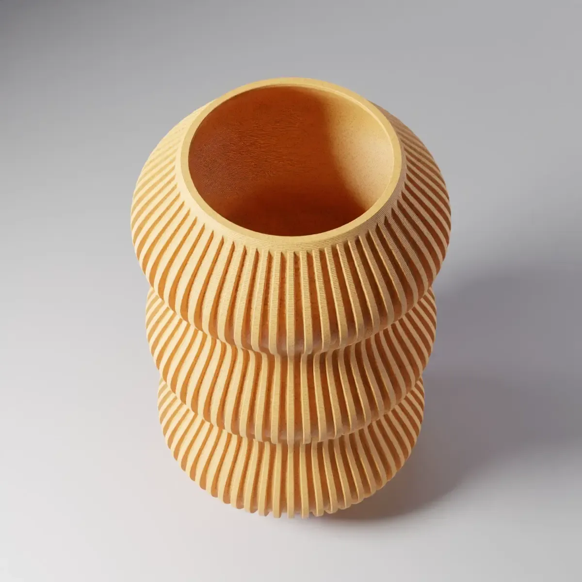 Vase 0080 A - Wavy vase