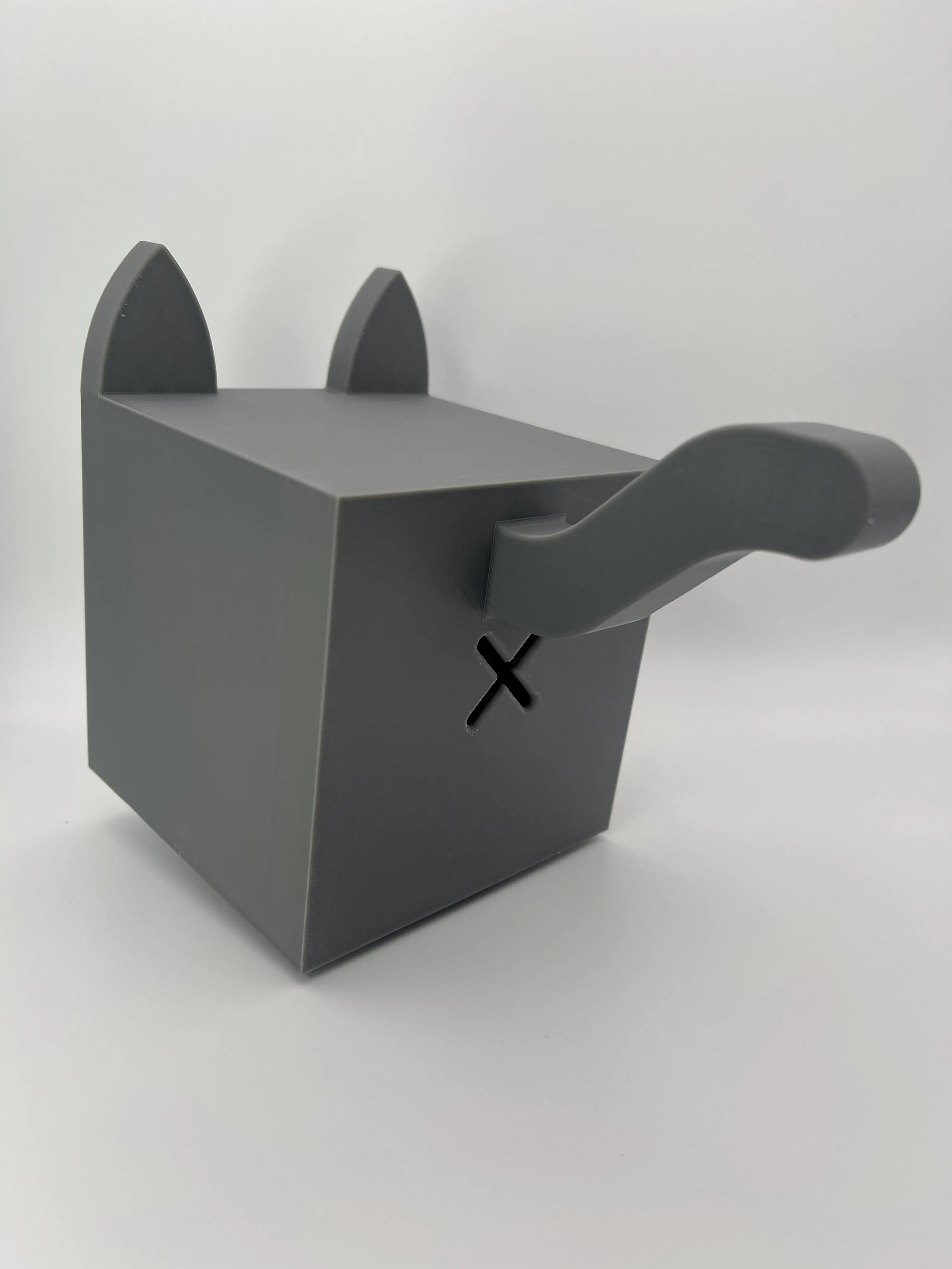 GIZLI DELIKLI BOZUK PARA YUVALI PET SIM X KEDI 3D MODELI