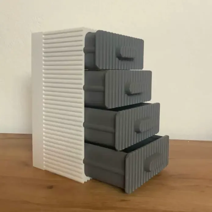 Moderner Schubladenorganizer – Minimalistischer Schreibtischorganizer  SliceBySli