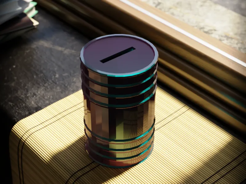 Barell Piggy Bank