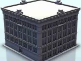 Retro building 6 - escenografia warhammer miniatures ww2 tabletop-1