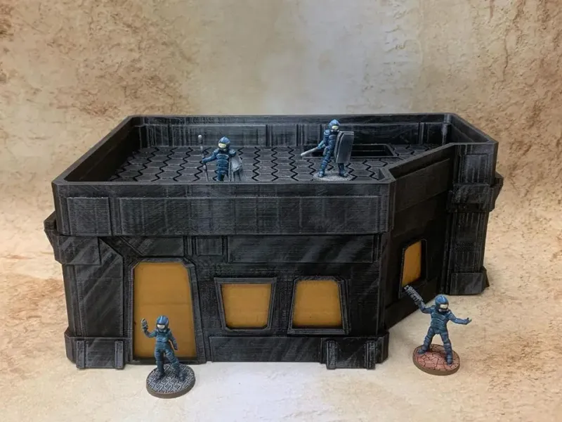 Modular Sci-Fi Hab Unit (Standard Scale)