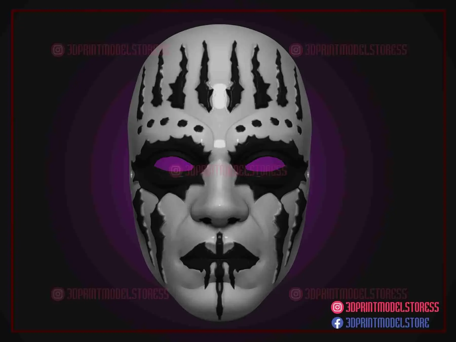 Slipknot Mask - Joey Jordison - Halloween Cosplay Costume