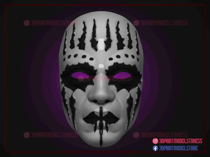 Slipknot Maske - Joey Jordison - Halloween Cosplay Kostüm