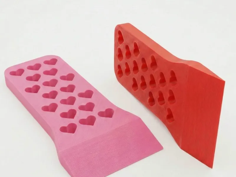 Heart-Grip Bed Scraper | Valentine's Edition