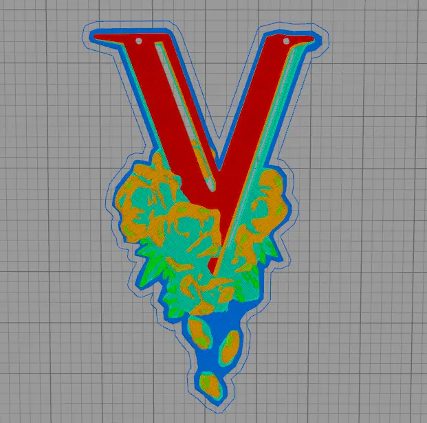 CYBERPUNK 2077 VALENTINOS GANG LOGO